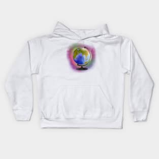 A world to explore Kids Hoodie